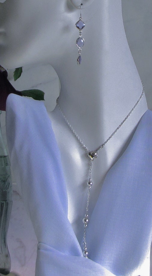 Drop & dangle faceted  earrings