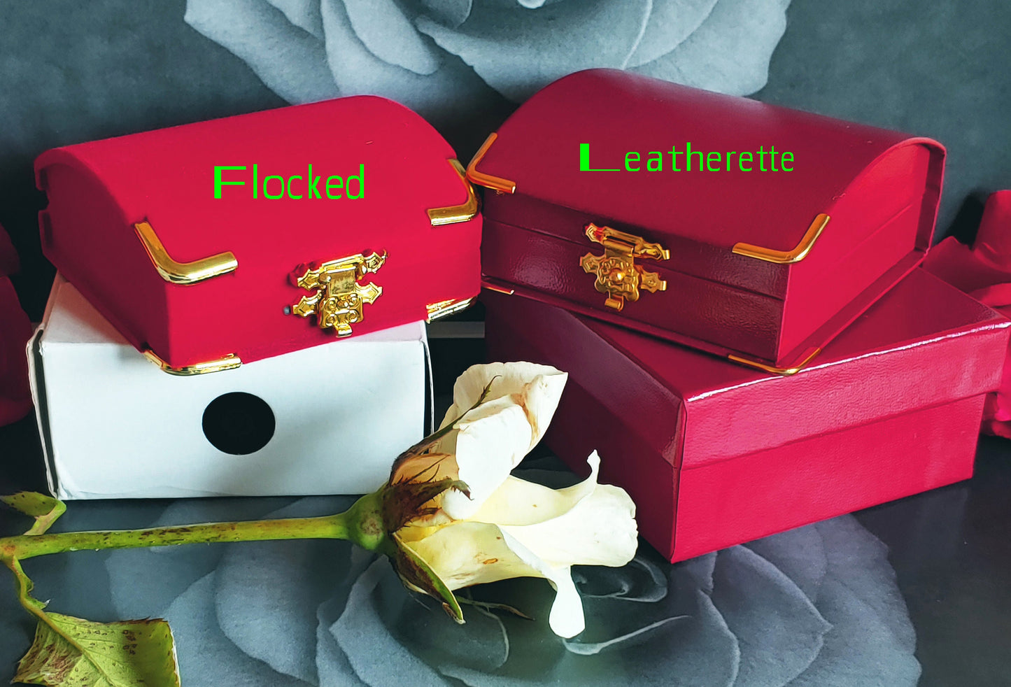 White Freshwater pearl tincup necklace and dangle earrings gift set